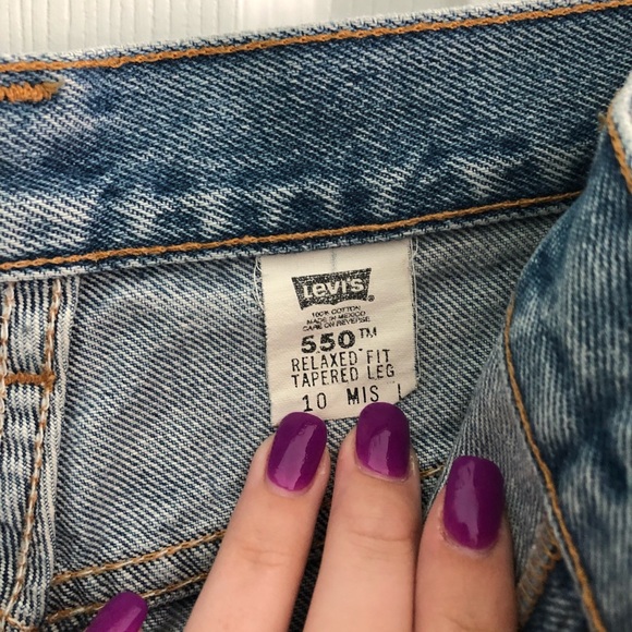 Vintage High Waisted Levi’s Cut Off Shorts - Picture 2 of 5